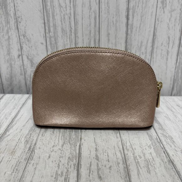 Womens Michael Kors Alex Small Travel Pouch Pink Glitter - Picture 2 of 11